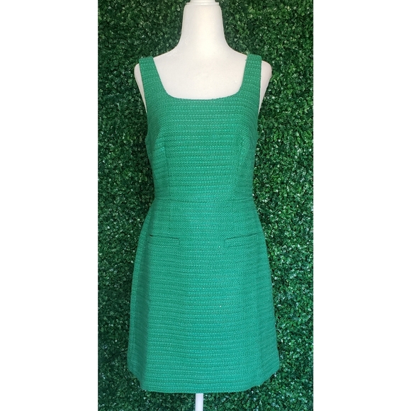 64. J.Crew Mini sheath dress in sequin tweed - Picture 5 of 10